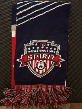 Washington Spirit 2021 NWSL Champions Scarf Soccer Ruffneck Knit